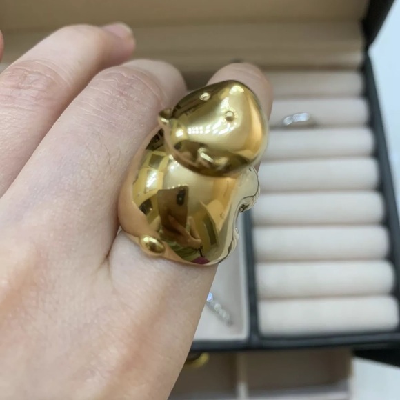 Deydier Mielikki Gold Ring, Stephanie, French - Picture 4 of 4